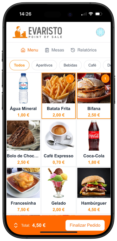 O seu ponto de venda para eventos, chave na mão